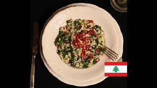 Quick InBetween Snack Tabbouleh Recipe [upl. by Ainitsirhc]