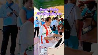 Magic Kingdom Grayson Piano Player Casey’s Corner Disney World [upl. by Gard49]