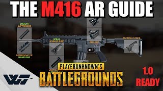 GUIDE How to PROPERLY use the M416 Assault Rifle Its Awesome in PUBG [upl. by Nicola673]