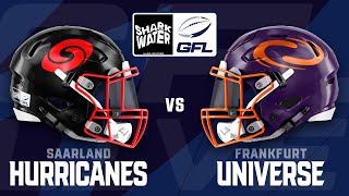 Sharkwater GFL 2022 Saarland Hurricanes  Frankfurt Universe [upl. by Keelin]