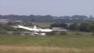 EON Olympia 2b Vintage Glider Flight [upl. by Rahas99]