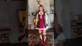 Raphtalia cosplay backstage by Lera Himera cosplay raphtalia therisingoftheshieldhero [upl. by Yurt]