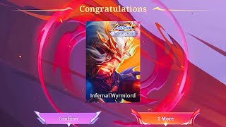 Getting Moskov New Skin 🔥 Infernal Wyrmlord Draw Event and Gameplay [upl. by Aneehsirk]