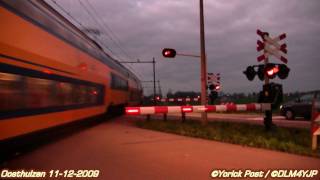 1080P DLMs Trainspotting  Spotten met Zonsondergang Oosthuizen 11122009 [upl. by Ellicott]