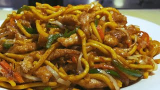 Chicken chowmein recipe restaurant style by kabir [upl. by Akcirederf]