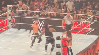 Drew McIntyre Claymore Kick Cm punk  Jey Uso yeeet  WWE Raw Highlights [upl. by Leihcar]