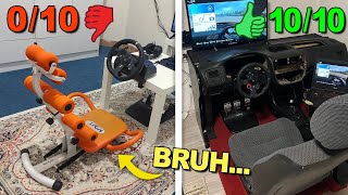 Judging Your Sim Racing Setups [upl. by Anuahsat839]