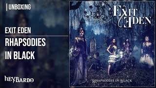 Collection Unboxing  ExitEden  Rhapsodies In Black [upl. by Eanert]