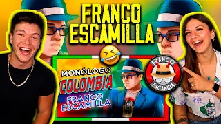 🇲🇽 REACCION a FRANCO ESCAMILLA 😱 MONOLOGO COLOMBIA POR PRIMERA VEZ [upl. by Fadden]