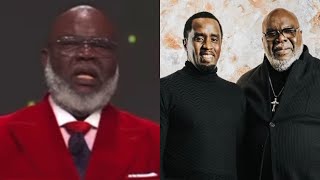 Bishop TD Jakes RESPONDS To ATTENDING Diddy EX Parties RUMORS At Sunday Service “LIES LOG OFF [upl. by Nirehtak]