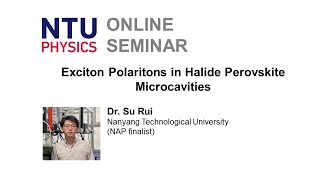 Exciton Polaritons in Halide Perovskite Microcavities [upl. by Devland]