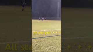 All star goal ✨✨✨goal goalplayer football footballfield soccer soccerfield allstars [upl. by Cicenia]