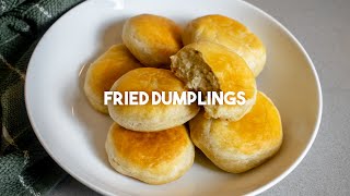 JAMAICAN STYLE FRIED DUMPLINGS  Doughy and delicious [upl. by Anairda]