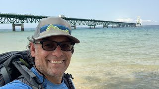 North Country Trail Petoskey to the Mackinaw Bridge [upl. by Nywnorb731]