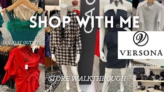 Shop with Me at Versona Chic Holiday Outfits Trendy Dresses Casual Wear and More😍🎄✨ [upl. by Elfont]