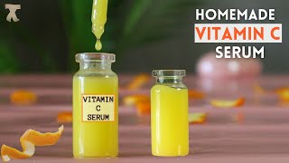 Homemade vitamin c serum for glowing skin  Orange peel serum [upl. by Cristi173]