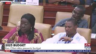 2023 Budget Minister of Finance Ken OforiAtta presents budget [upl. by Kline]