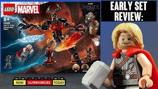 EARLY REVIEW LEGO Marvel quotThor vs Surtur Construction Figurequot Set 76289 [upl. by Auvil]