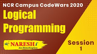 Logical Programming  Session1  Naresh IT [upl. by Stephine]