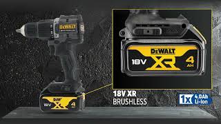 DEWALT 100 YEAR BRUSHLESS COMBI 1 x 4Ah  Screwfix [upl. by Kila751]