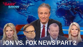 Three Times Jon Stewart Burst Fox News Bullst Bubble  The Daily Show [upl. by Eded]