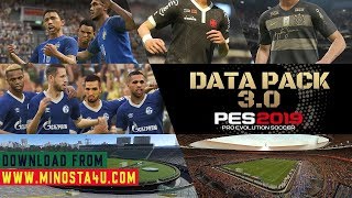 PES 2019 Data Pack 30 AIO Direct Link For PC  DLC 30 [upl. by Anaeirb115]