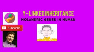 Y Linked Inheritance Holandric genes [upl. by Eiroj]