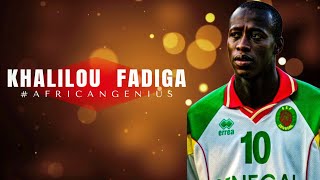 Khalilou FADIGA  Le gaucher magique  Skills AfricanGenius 1 [upl. by Dorella]