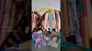 Mis materiales para dibujar ✏️ dibujo drawing edit art sketchbooktour dibujos sketch oc [upl. by Dyraj925]