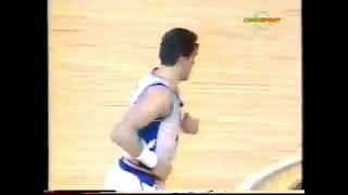 Sabonis vs Estudiantes Euroleague Feb 1993 [upl. by Imojean]