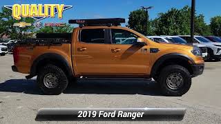 Used 2019 Ford Ranger LARIAT Englewood NJ 45053A [upl. by Iclehc]