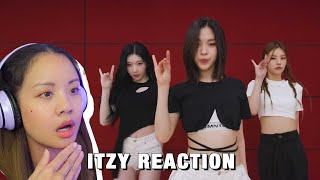 RETIRED DANCER REACTS TO— ITZY quotRingoquot Dance Practice [upl. by Oiluig]