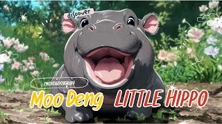 Moo Deng A Little Hippo l หมูเด้ง ลิทเติ้ลฮิปโป [upl. by Yerffoej]