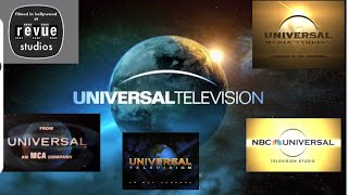 Universal television logo history [upl. by Anitsirhk]