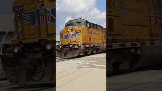 Union Pacific in Wheaton Illinois [upl. by Siro490]