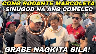 Cong Rodante Marcoleta Sinugod na ang Comelec [upl. by Alger]