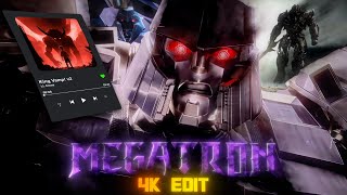 I AM MEGATRON  Transformers One Megatron Edit  Megatron Edit 4K  🎵KING VAMP V2🎵 [upl. by Nylarak]