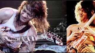 EDDIE VAN HALEN eruption TAPPING MASCHINE エディ・ヴァン・ヘイレン ギターと共に歩んだ、超絶ライトハンド奏法 [upl. by Leopoldeen]