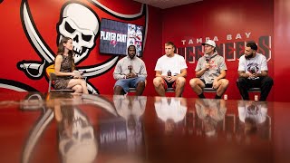 Bucs Team Chat with Brady Gronk Evans amp David [upl. by Akirej]