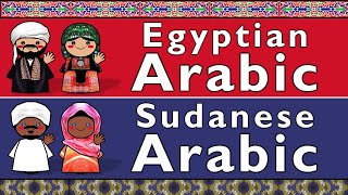 SEMITIC EGYPTIAN ARABIC amp SUDANESE ARABIC [upl. by Eniale]