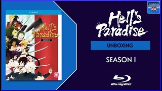 Unboxing Hells Paradise  Season 1 BluRay UK [upl. by Araldo574]