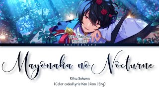 「 ES 」Mayonaka no Nocturne  Ritsu Sakuma KANROMENG [upl. by Ohs]