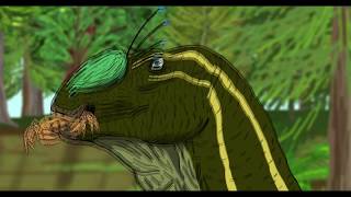 HADROSAUR SNACK  Dinosaur Animation [upl. by Josephson]