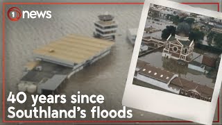 Remembering Southlands 1984 floods  1News [upl. by Aitra]