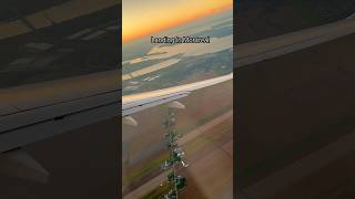 Landing at the Montreal airport travel airplane airport montreal [upl. by Ob201]