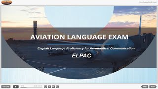 English Language Proficiency for Aeronautical Communication  ELPAC test design [upl. by Anrat]