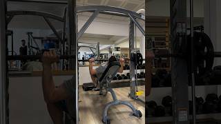 Incline smith machine chest press [upl. by Dyoll]