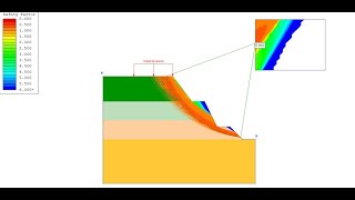 Analysis of Slope Stability with Rocscience Slide1 [upl. by Ennovy]