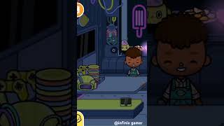 Toca Boca robo cafe secret viral short tocaboca shorts viralshorts [upl. by Esylle]