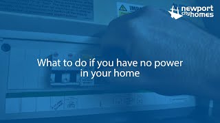 What to do if you have no power in your home [upl. by Ingar]